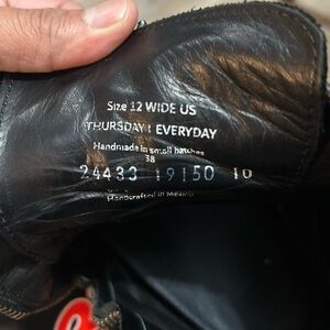 Thursday Boot Company Black Leather Boots